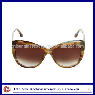 outdoor protective cat eye shape polarized sunglasses